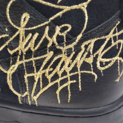 5. Buty męskie sportowe Nike SB Dunk High FAUST Black Gold - DH7755-001