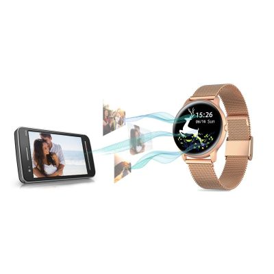12. Damski SMARTWATCH G.Rossi SW015-4 Różowe złoto