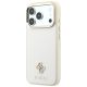 2. Etui Guess Saffiano Small 4G & Classic Logo MagSafe na iPhone 17 Pro Max / 18 Pro Max - beżowe