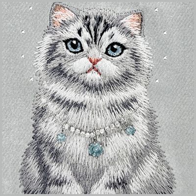 6. Etui Nimmy Lucky Fashion Cat MagSafe na iPhone 17 Pro - szare