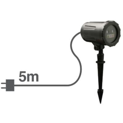 9. PROJEKTOR RZUTNIK LASEROWY 13 FUNKCJI Z PILOTEM