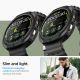 11. Etui Spigen Liquid Air na Samsung Galaxy Watch 8 44 mm - czarny mat