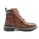 4. Wrangler Nevada buty męskie sztyblety trzewiki eleganckie modne sznurowane brązowe