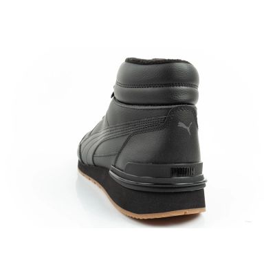 14. Puma ST Runner v4 Mid buty sportowe męskie sneakersy za kostkę czarne