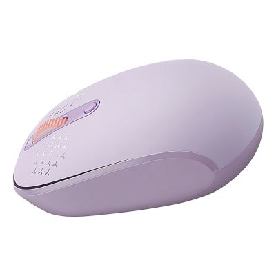 6. Myszka bezprzewodowa Baseus F01B 2.4GHz + Bluetooth 3.0 + 5.0 - fioletowa