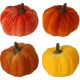 11. FIGURKA DEKORACYJNA DYNIA HALLOWEEN 4SZT
