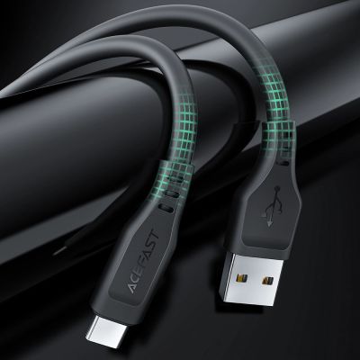 9. Acefast kabel USB - USB Typ C 1,2m, 3A biały (C3-04 white)