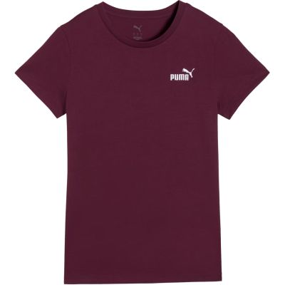 2. Koszulka damska Puma ESS Small No.1 Logo Tee(s) burgundowa 682373 24