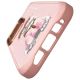 6. Etui Nimmy Glasses Cool Cat na iPhone 16 Pro - różowe