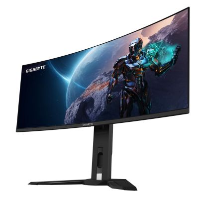 3. GIGABYTE MO34WQC monitor komputerowy 86,4 cm (34") 3440 x 1440 px Wide Quad HD OLED Czarny