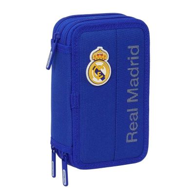 Real Madryt piórnik z wyposażeniem triple filled pencil case 37 pcs 412624857
