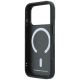 7. Etui BMW Kevlar Ring Stand 360 MagSafe na iPhone 18 Pro / 17 Pro - czarne