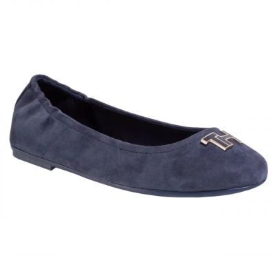 9. Buty Tommy Hilfiger TH Hardware Balerina W FW0FW04768