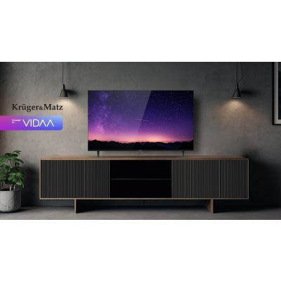 9. KRUGER&MATZ TELEWIZOR LED 55" UHD VIDAA, DVB-T2/S2/T/C H.265 HEVC KM0255UHD-V3