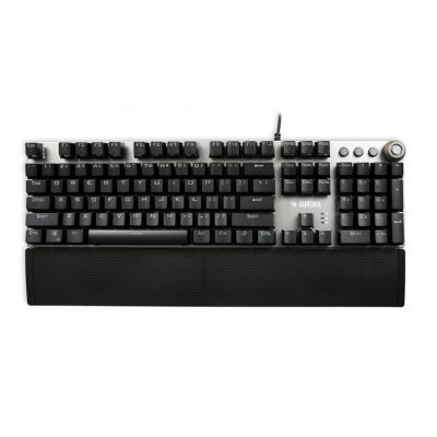 41. Klawiatura mechaniczna IBOX AURORA K-4 RGB IKGMK4 (USB; (US); kolor czarny)