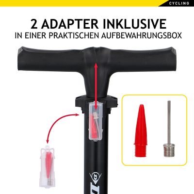 24. POMPKA WARSZTATOWO  ROWEROWA DUNLOP 174psi (12bar)