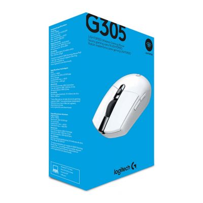 7. MYSZ GAMINGOWA G305 Wireless White