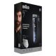 3. Braun BeardTrimmer 7 BT7520 Bateria 40 2 cm Mokry & Suchy Czarny, Niebieski