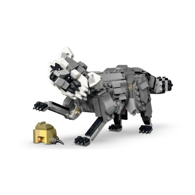 5. LEGO Creator 3w1 31393 - Leśne zwierzęta: Wilk szary