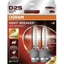 Żarówka (Zestaw 2szt.) D2S 85V 35W P32D-2 XENARC NIGHT BREAKER 220, biała 4500K