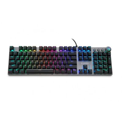 30. Klawiatura mechaniczna IBOX AURORA K-4 RGB IKGMK4 (USB; (US); kolor czarny)