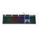 30. Klawiatura mechaniczna IBOX AURORA K-4 RGB IKGMK4 (USB; (US); kolor czarny)