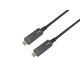 3. Wyposaż Aktywny kabel optyczny USB-C - M/M - 5.0m - PD 60W - 4K/60Hz - 10Gbps - Wideo+Dane+PD