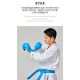 8. Rękawice do Karate - Mitts 2 BLUE WKF | MOOTO