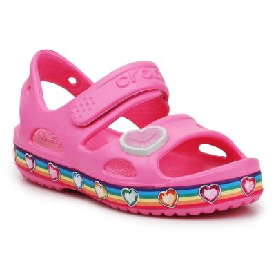 2. Sandały Crocs Fun Lab Rainbow Sandal Jr 206795-669