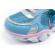 6. Leomil buty sportowe dziecięce sneakersy Stitch lekkie na rzep LED niebieskie