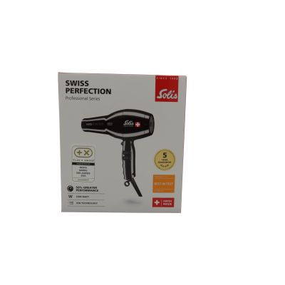 5. Solis Swiss Perfection suszarka do włosów 2300 W Czarny