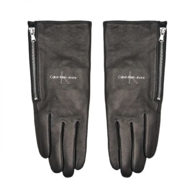 7. Rękawiczki Calvin Klein Jeans Leather Gloves W K60K610153