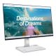 3. Lenovo L24D-4C 23.8"FHD 144Hz 250nits AG HDMI, DP, USB Cloud Grey