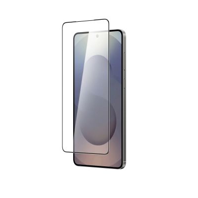 3. Szkło hartowane AMAZINGTHING Radix Full Glass z czarną ramką do Samsung S25 Edge
