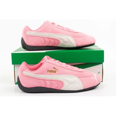 9. Puma buty damskie sportowe Speedcat różowe skórzane modne sneakersy