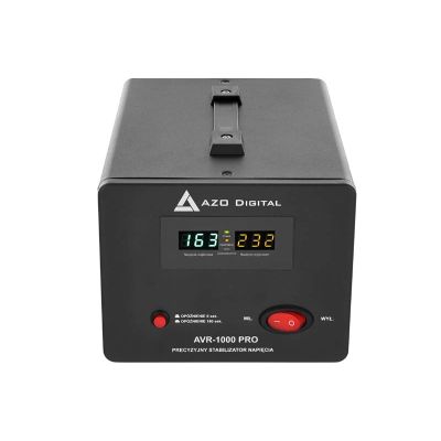 5. AZO Digital Stabilizator napięcia AVR-1000 PRO 1000VA / 600W