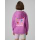 2. Bluza dresowa loose z kapturem dziewczęca 4F 4FJRSS26TSWSF2902-51S