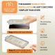 7. Szkło hartowane Tech-Protect Quick Set+ 2-pack na iPhone 17 - czarne
