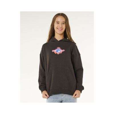 6. Bluza dziewczęca RIP CURL Sunshine Squad Hood - Girl czarna