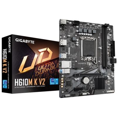 6. GIGABYTE H610M K V2 płyta główna Intel H610 LGA 1700 micro ATX
