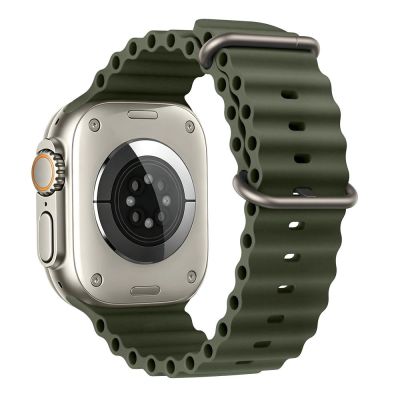 2. Pasek Tech-Protect Iconband Pro na Apple Watch 44 / 45 / 46 / 49 mm - zielony