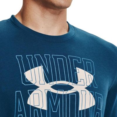 12. Bluza Under Armour UA Rival Terry Logo Crew M 1370391 458