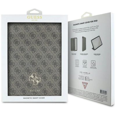 6. Etui Guess Magnetic 4G Big Logo na iPad Pro 13" 2024 - brązowe