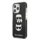 2. Etui Karl Lagerfeld Karl&Choupette Head na iPhone 13 Pro Max - czarne
