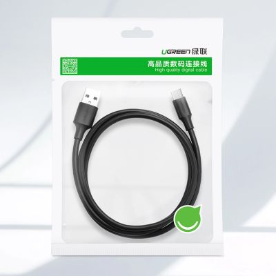 16. Kabel Ugreen US184 20883 USB-A 3.0 / USB-C 3A 1.5m - czarny