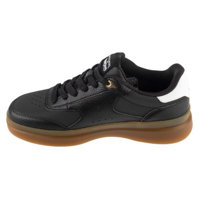 2. Skechers Duraleather Lace Up Snoop Cupsole Sneaker 251200-BKW Czarne 40