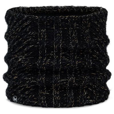 Bandana BUFF KNITTED & FLEECE NECKWARMER AKNA BLACK