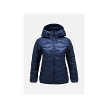 Kurtka puchowa damska PEAK PERFORMANCE Helium Down Hood Jacket Women niebieski