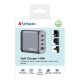7. Verbatim GaN charger 140W, 1x USB-A, 3x USB-C