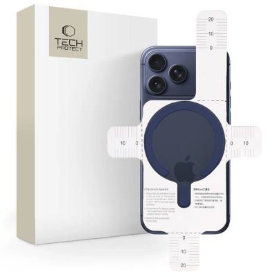 Pierścień magnetyczny MagSafe Tech-Protect MMP-200 na telefon - granatowy